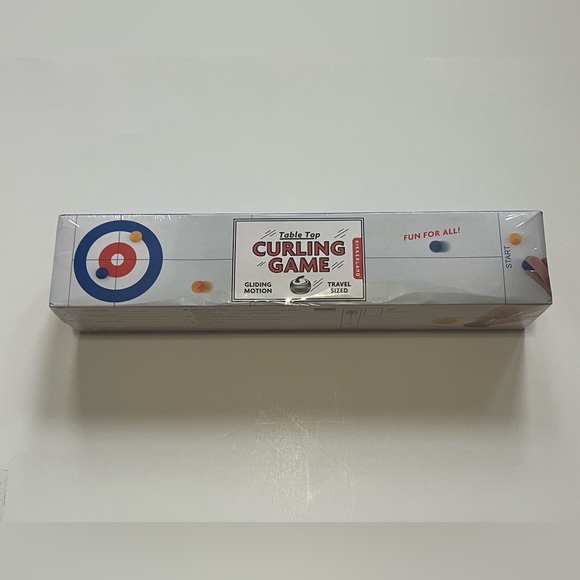 Table Top Curling Game / Kikkerland / New - Picture 3 of 9